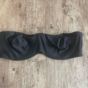 Lilyette Black Strapless Bra Size 42C